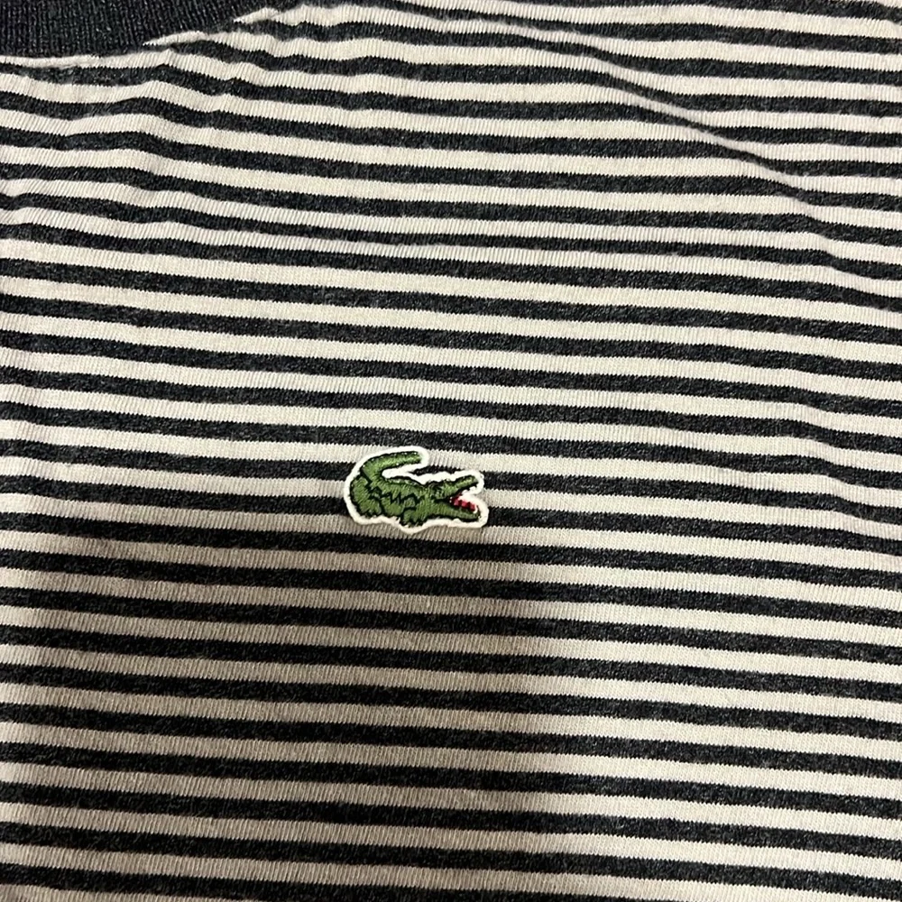 Lacoste Stripe Long Sleeve Tee - Picture 3 of 11